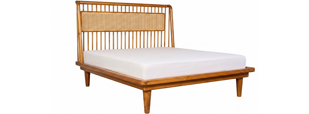 Rattan Bed