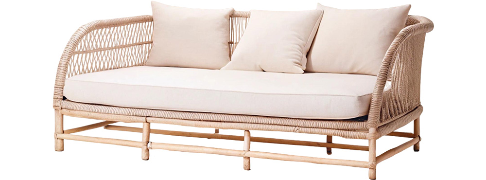 Cane Sofa