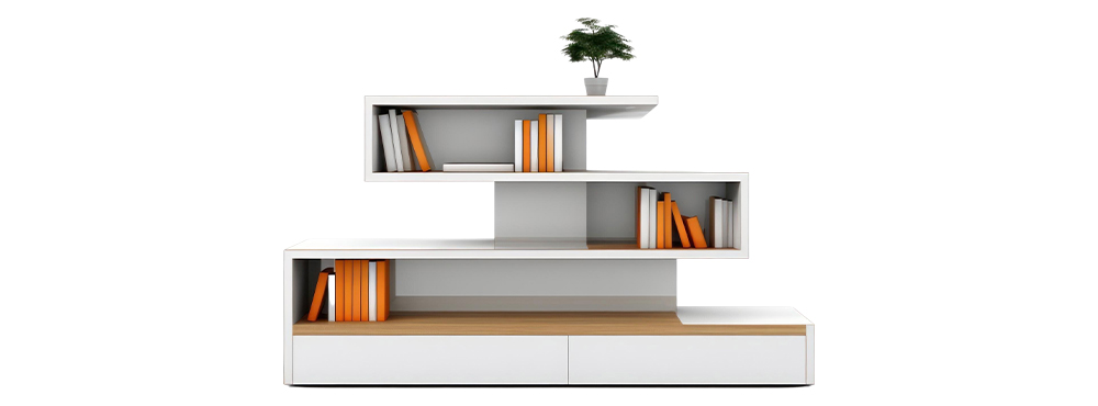 3D Bookshelf