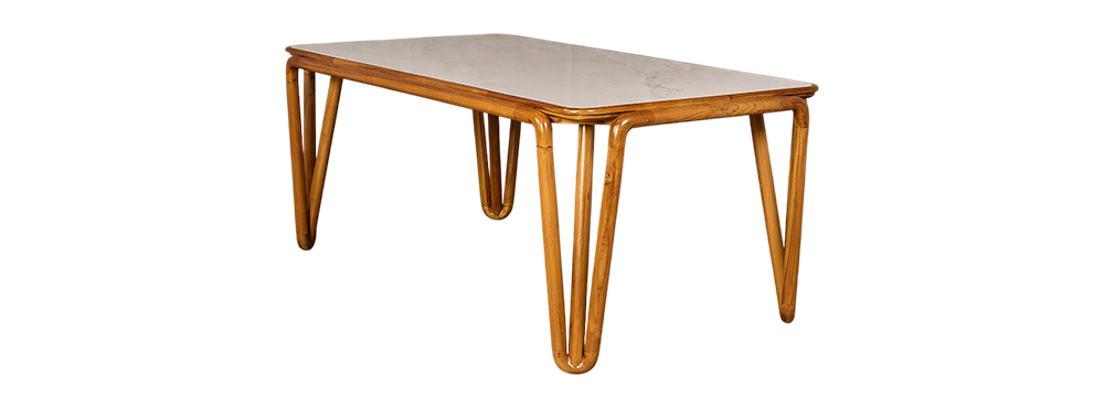 Bamboo Side Table