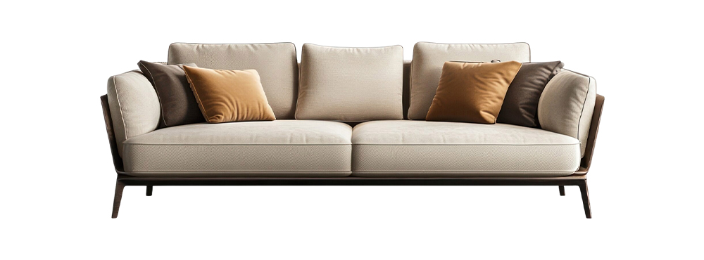 Wooden Fabric Sofa