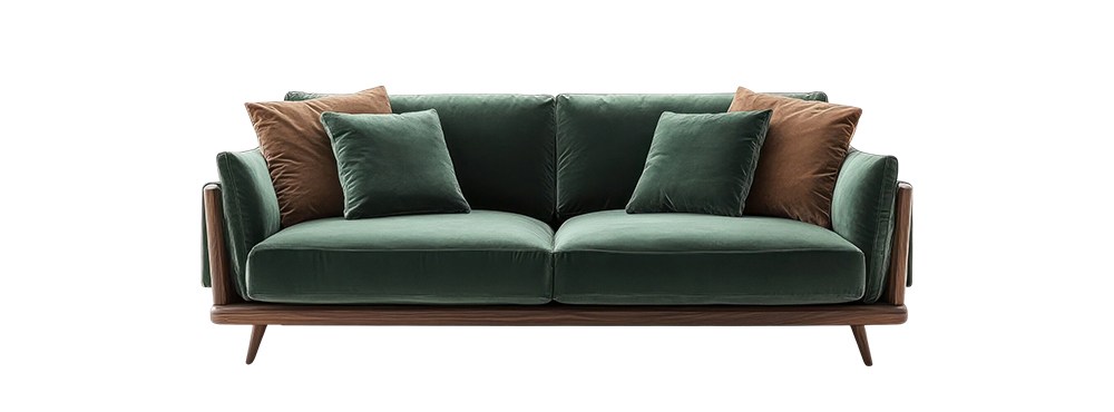 2 Seater Fabric Sofa