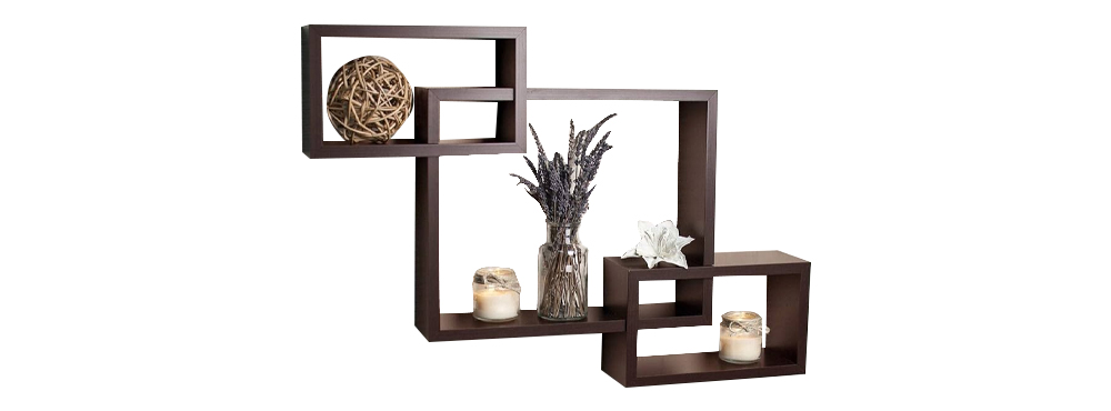 Intersecting Wall shelf